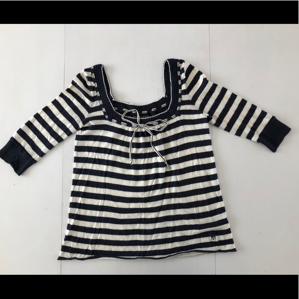 Abercrombie & Fitch Striped Square neck shirt